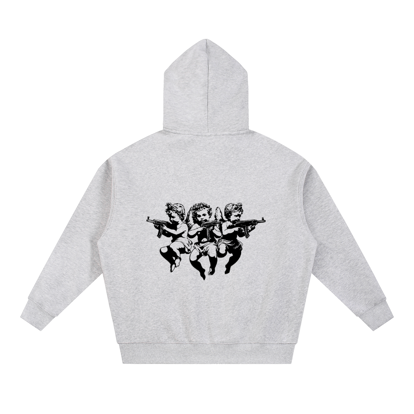 Essential Oversized Fleece Boxy Hoodie