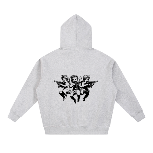 Essential Oversized Fleece Boxy Hoodie